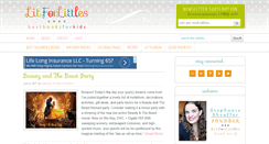 Desktop Screenshot of litforlittles.com